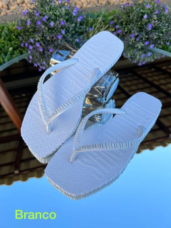 Chinelo de Dedos Quadrada Maldivas Santa Lolla - Conforto Tropical para Revendedores