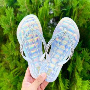 Chinelo de Dedo Santa Lolla com Corrente - Elegância e Conforto no Atacado